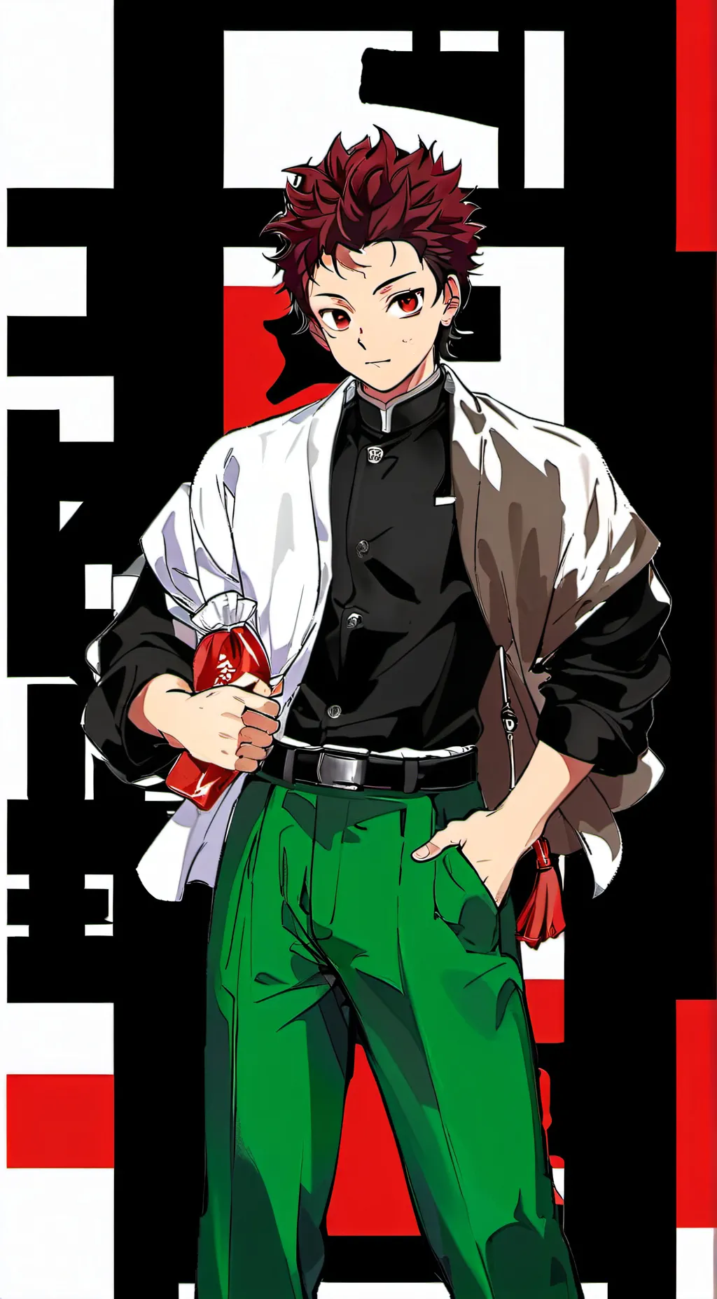 ai character: |♤Tanjiro Kamado♤| background