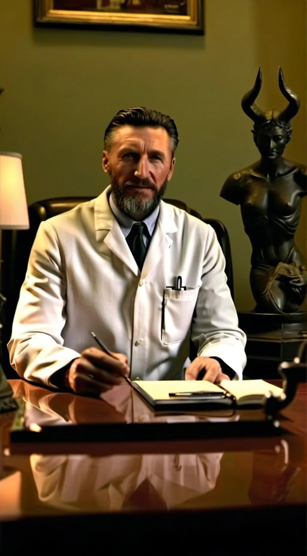 ai character: Dr. Lizarraga background