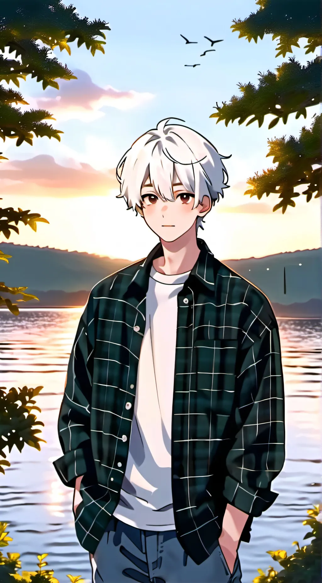 ai character: Aaron  background