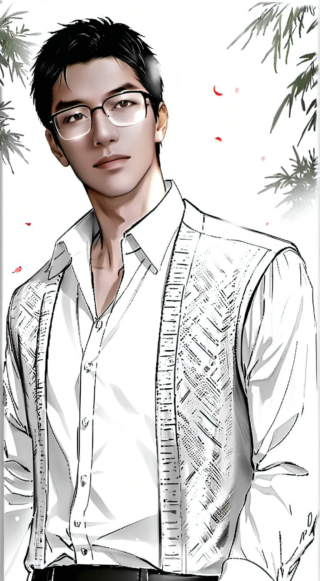 ai character: Untan background