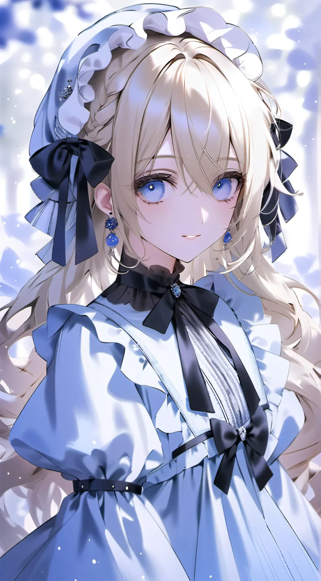 ai character: Mabel Mae Dimitri background