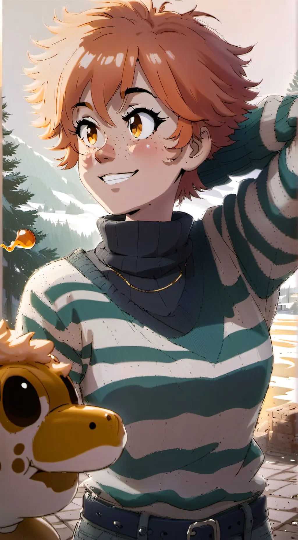 ai character: Bea🐝🍯 background
