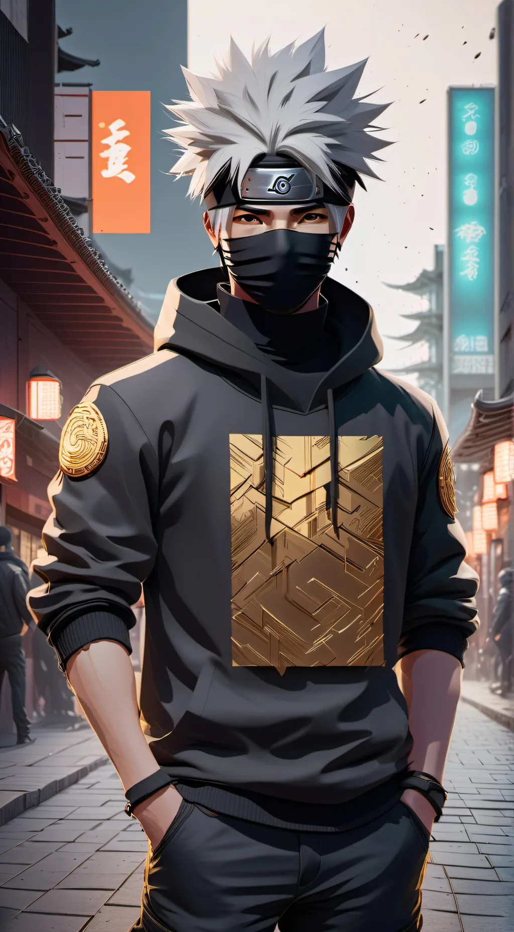 ai character: Kakashi Hatake  background