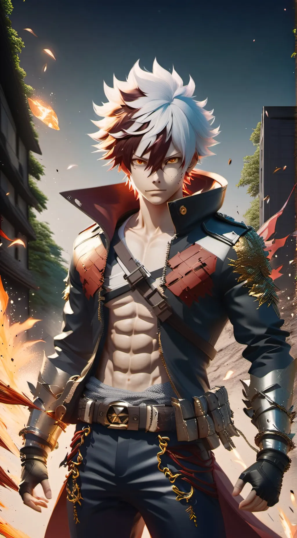 ai character: you're twin  background