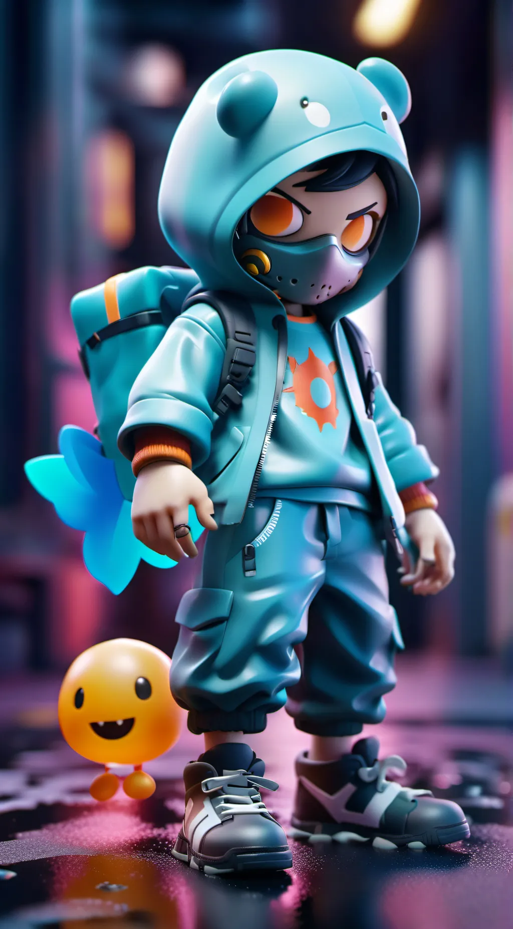 ai character: deena background
