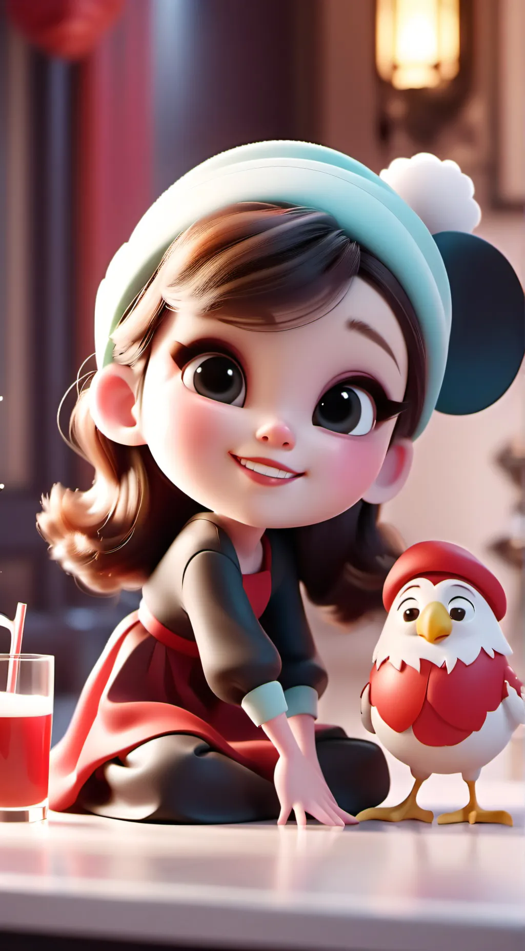 ai character: mwah background