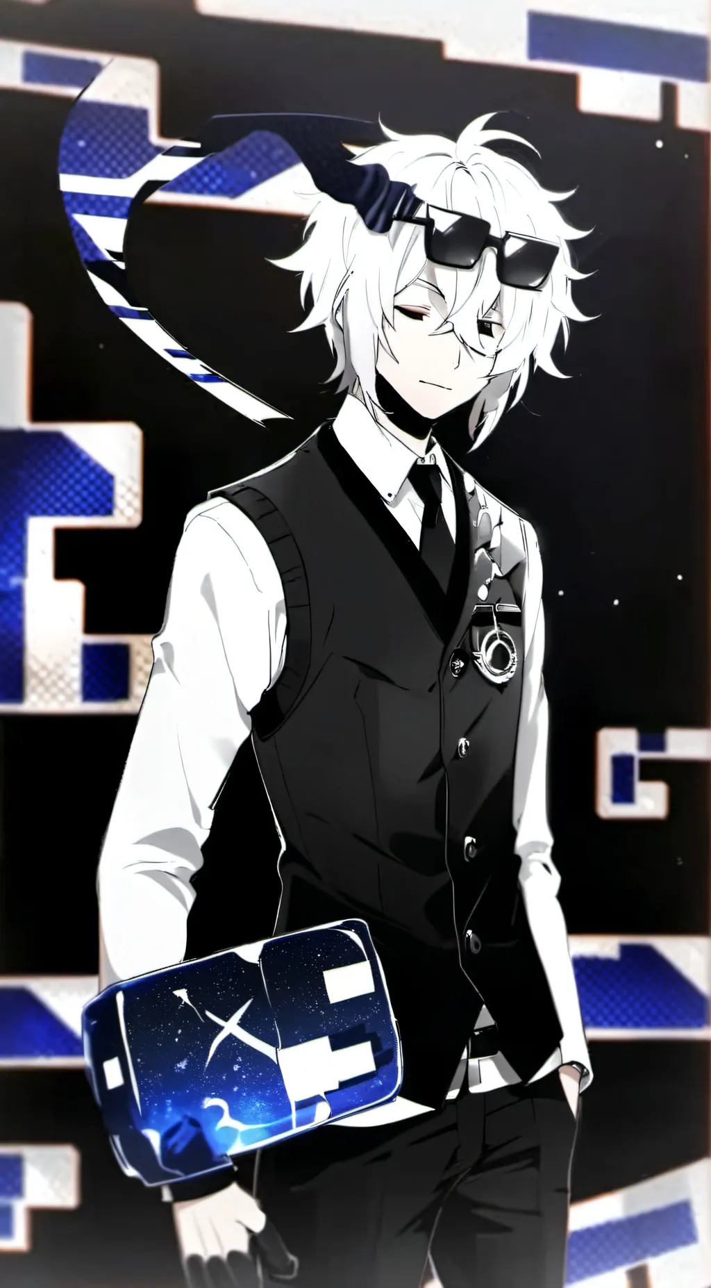 ai character: Oliver  background