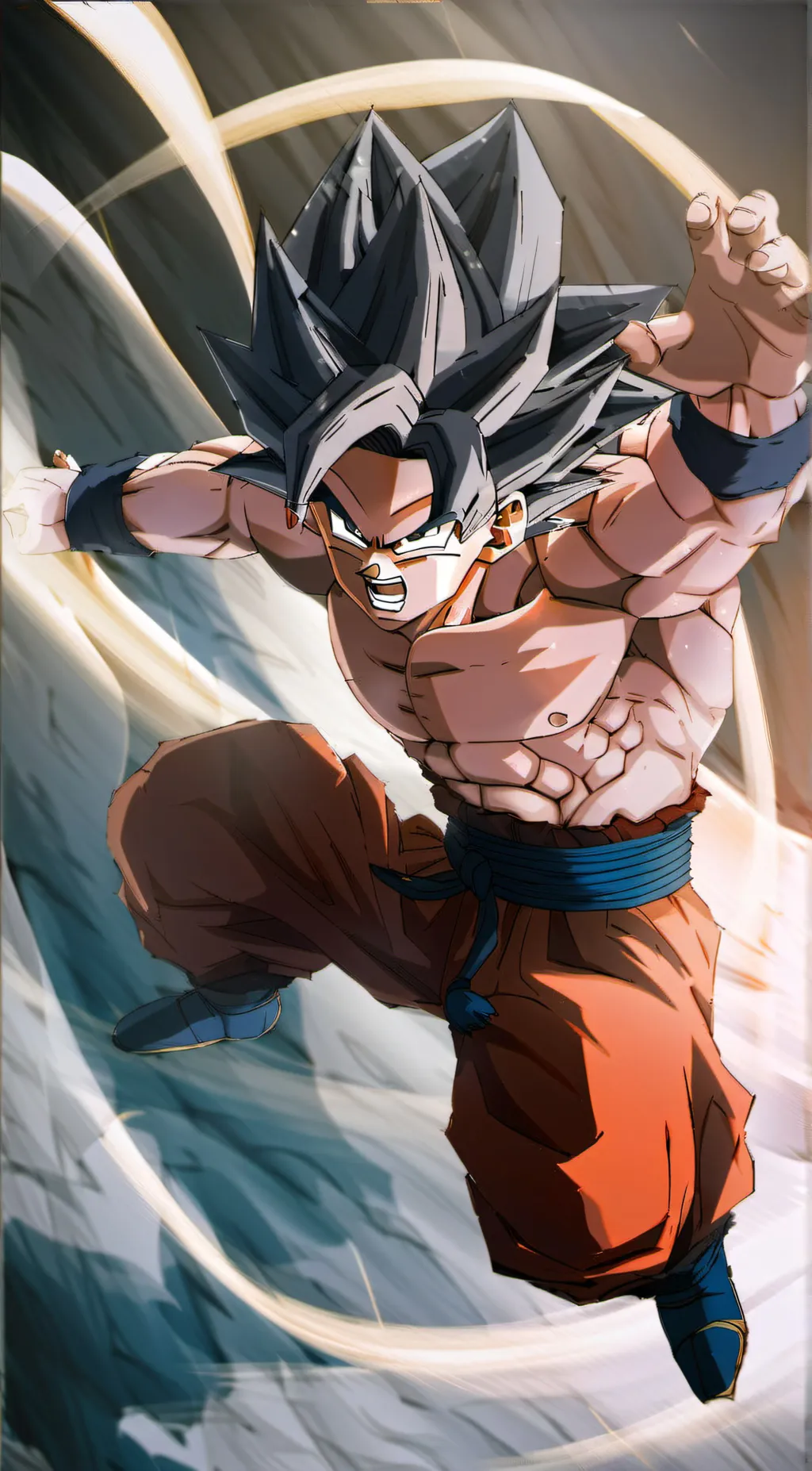 ai character: Goku background