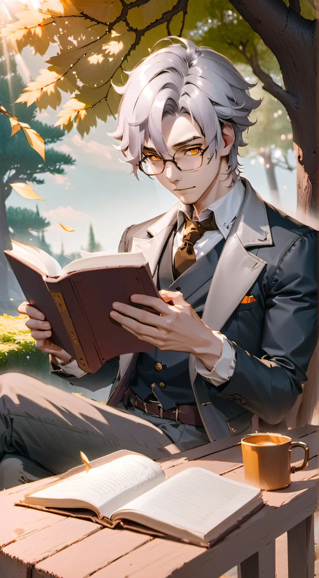 ai character: Theodore background
