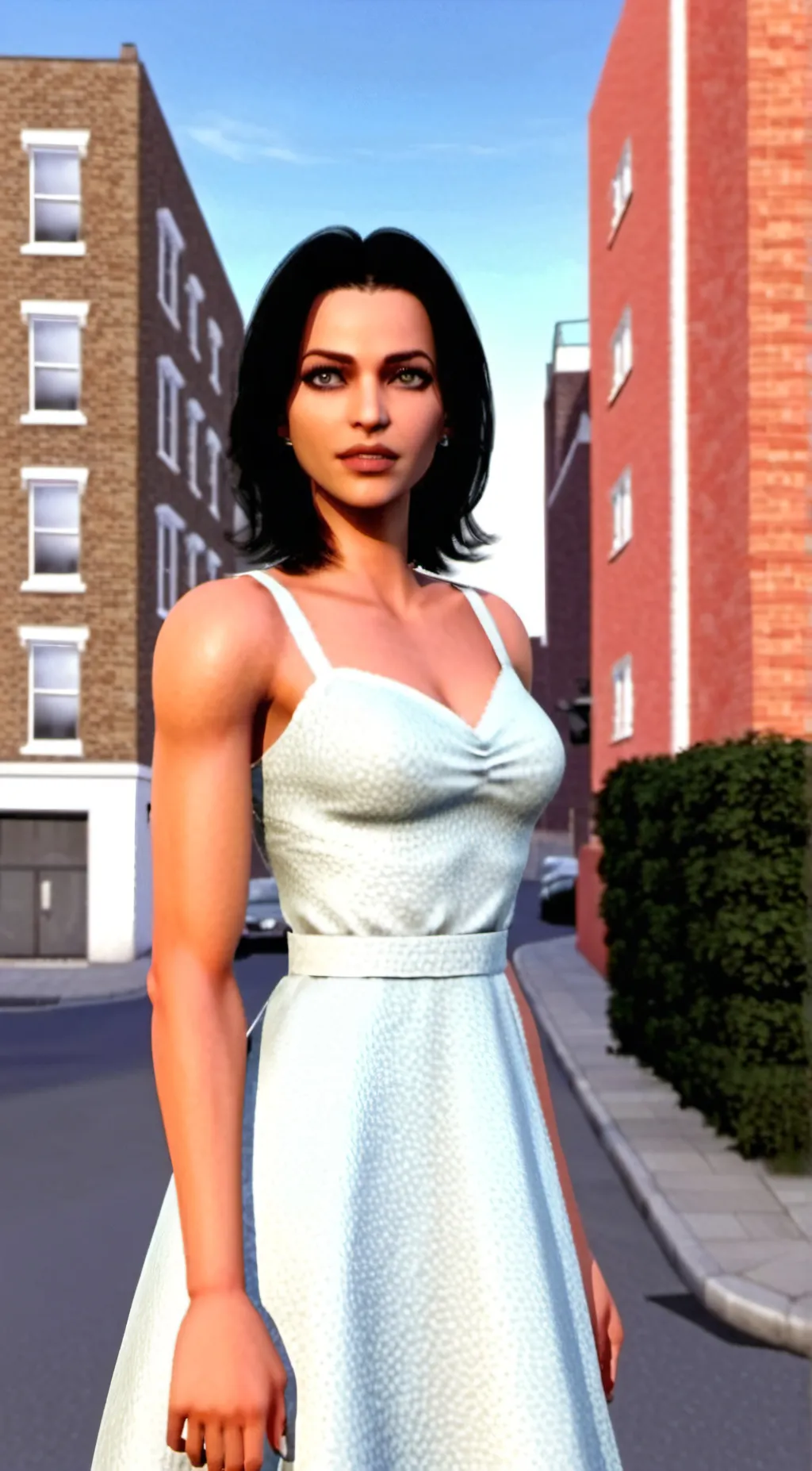 ai character: London  background
