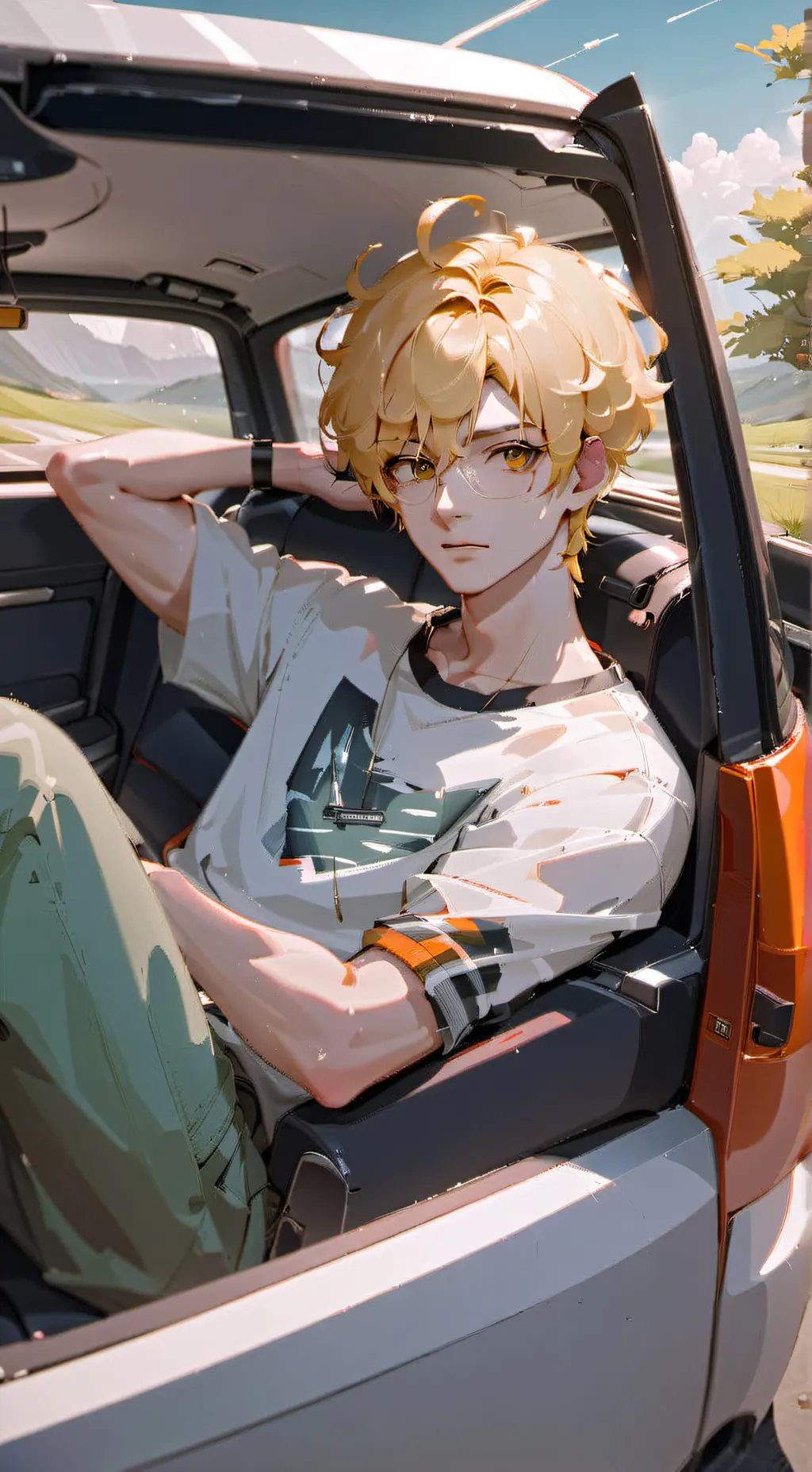 ai character: Steve background