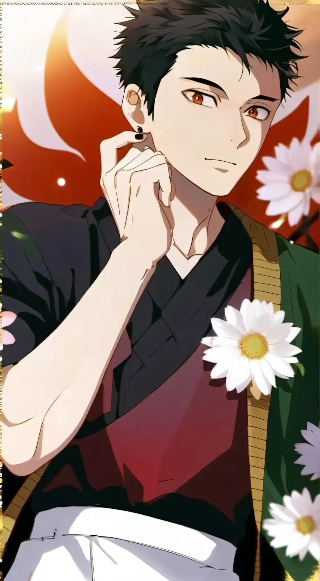 ai character: shikamaru  background