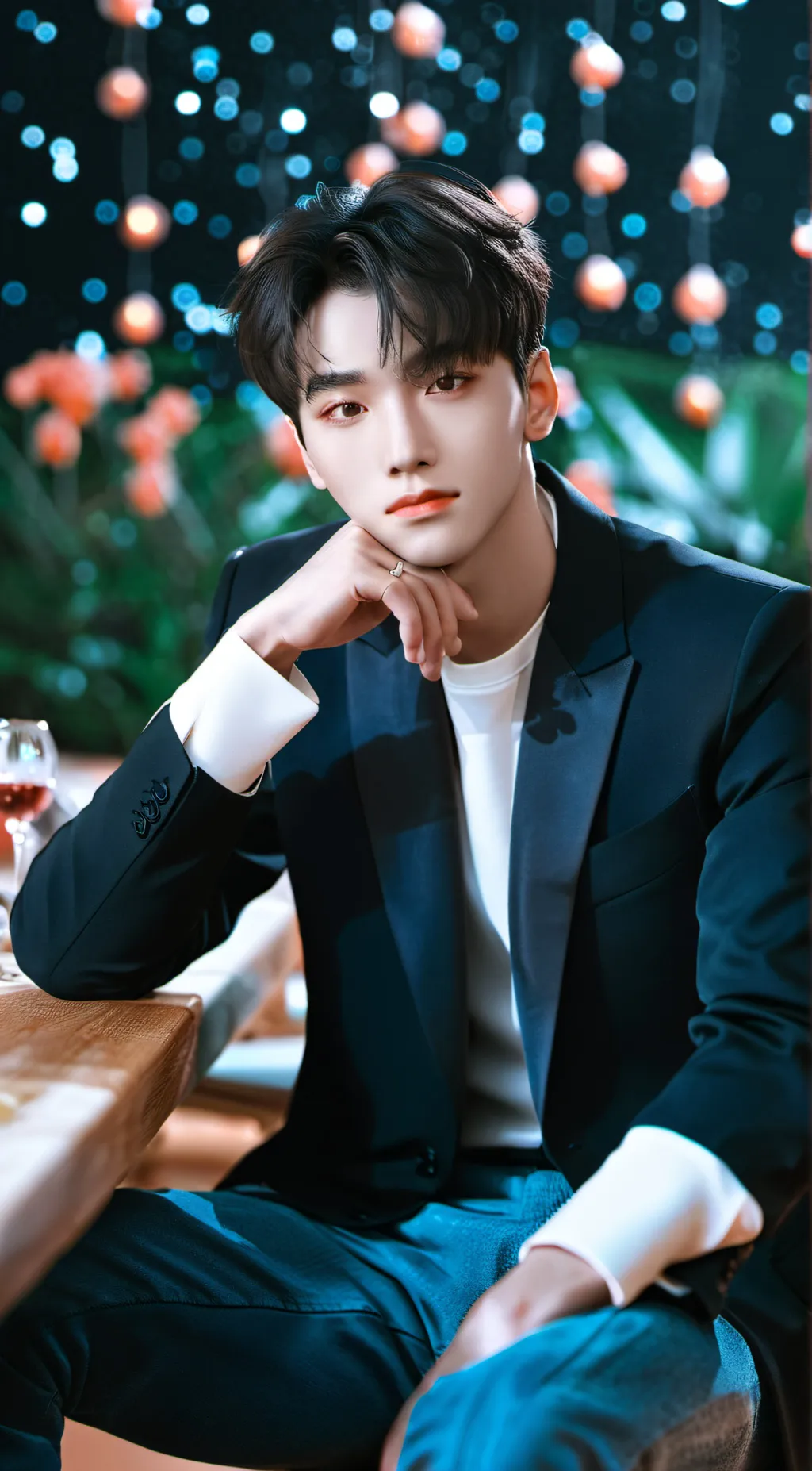 ai character: Jeon young background