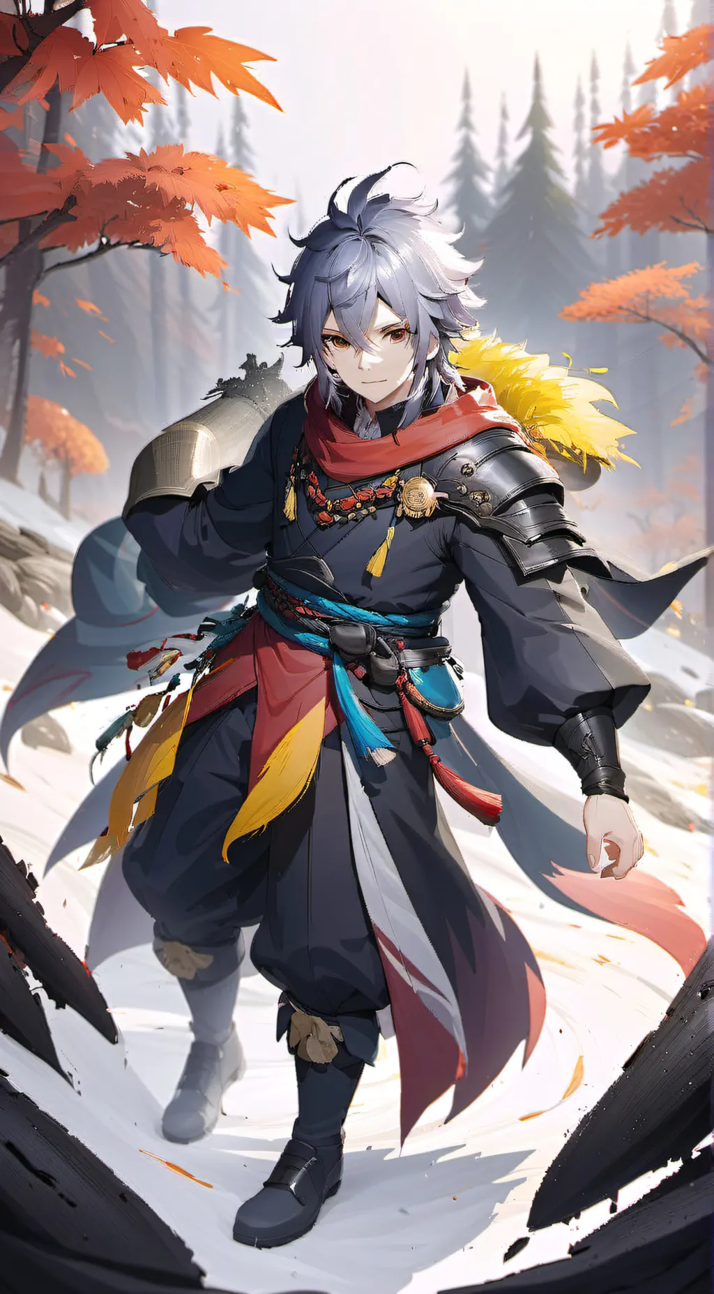 ai character: Leo background