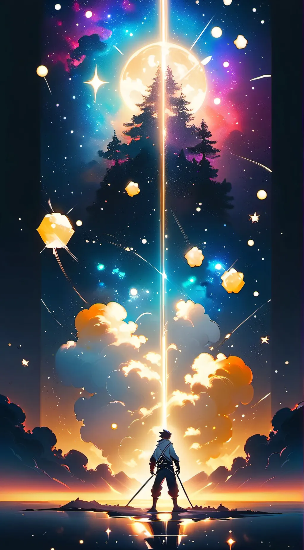 ai character: honkai star rail background