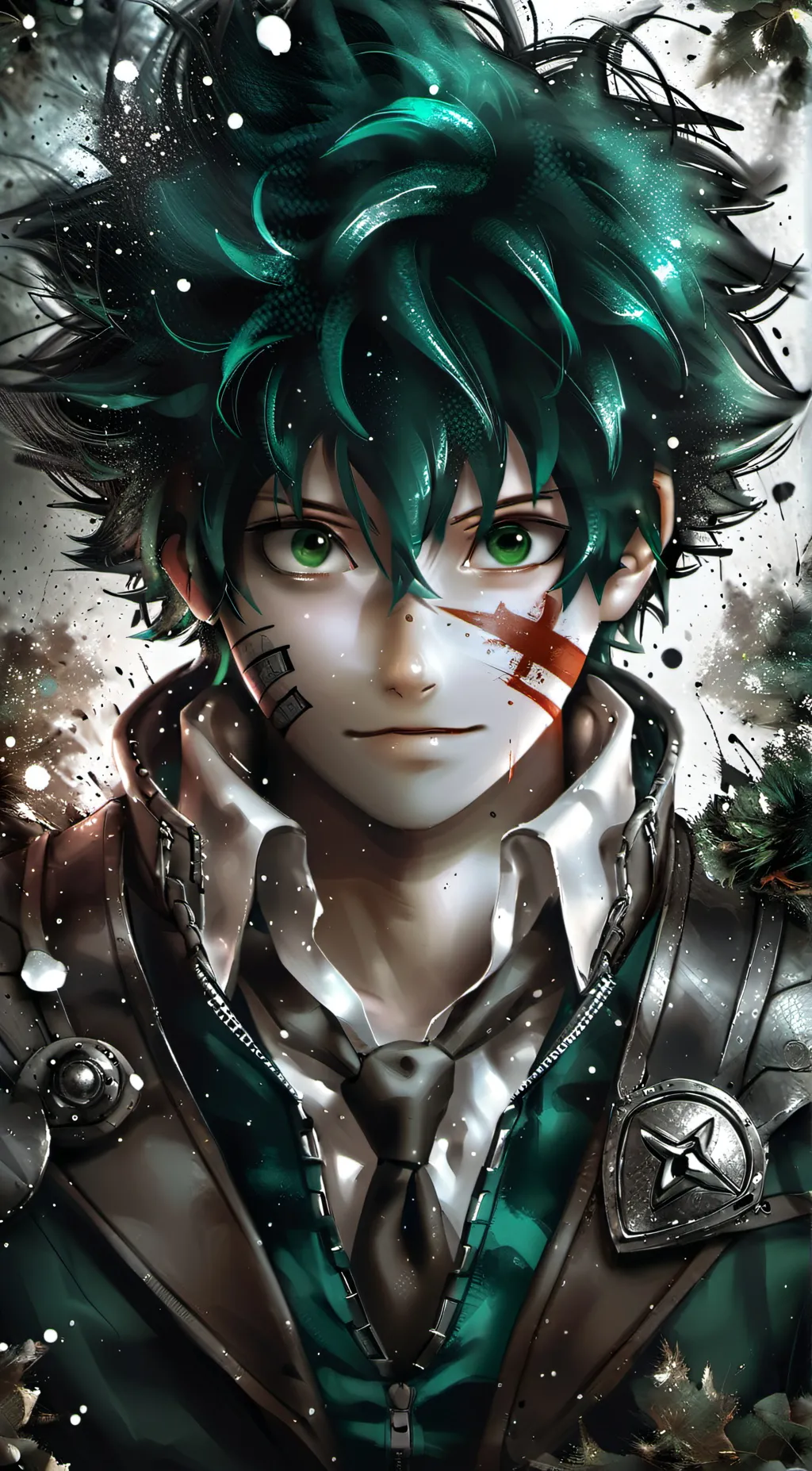 ai character: Deku background