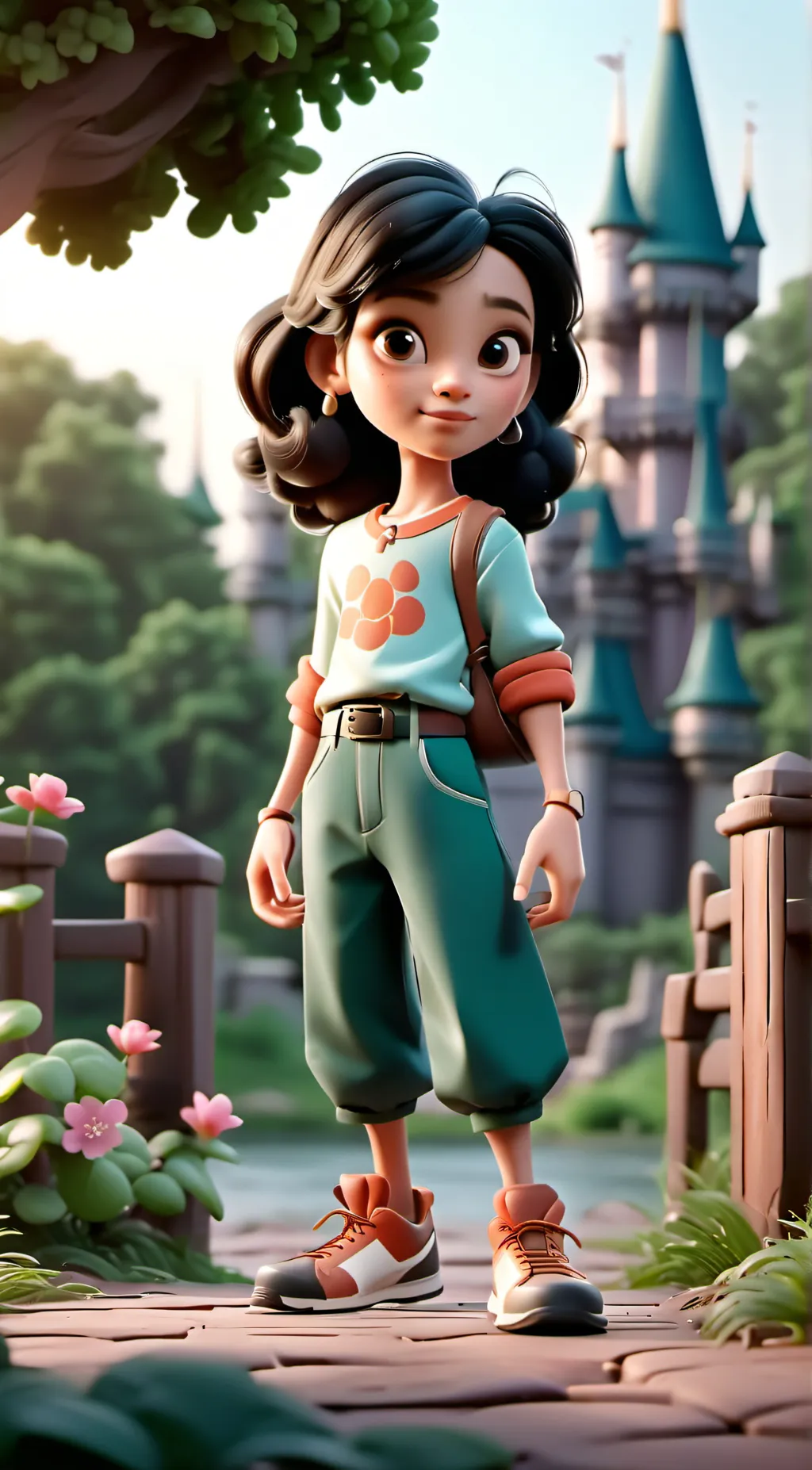 ai character: Aki background