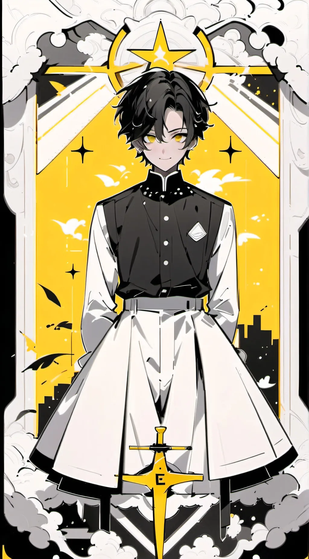 ai character: ☆star☆ background