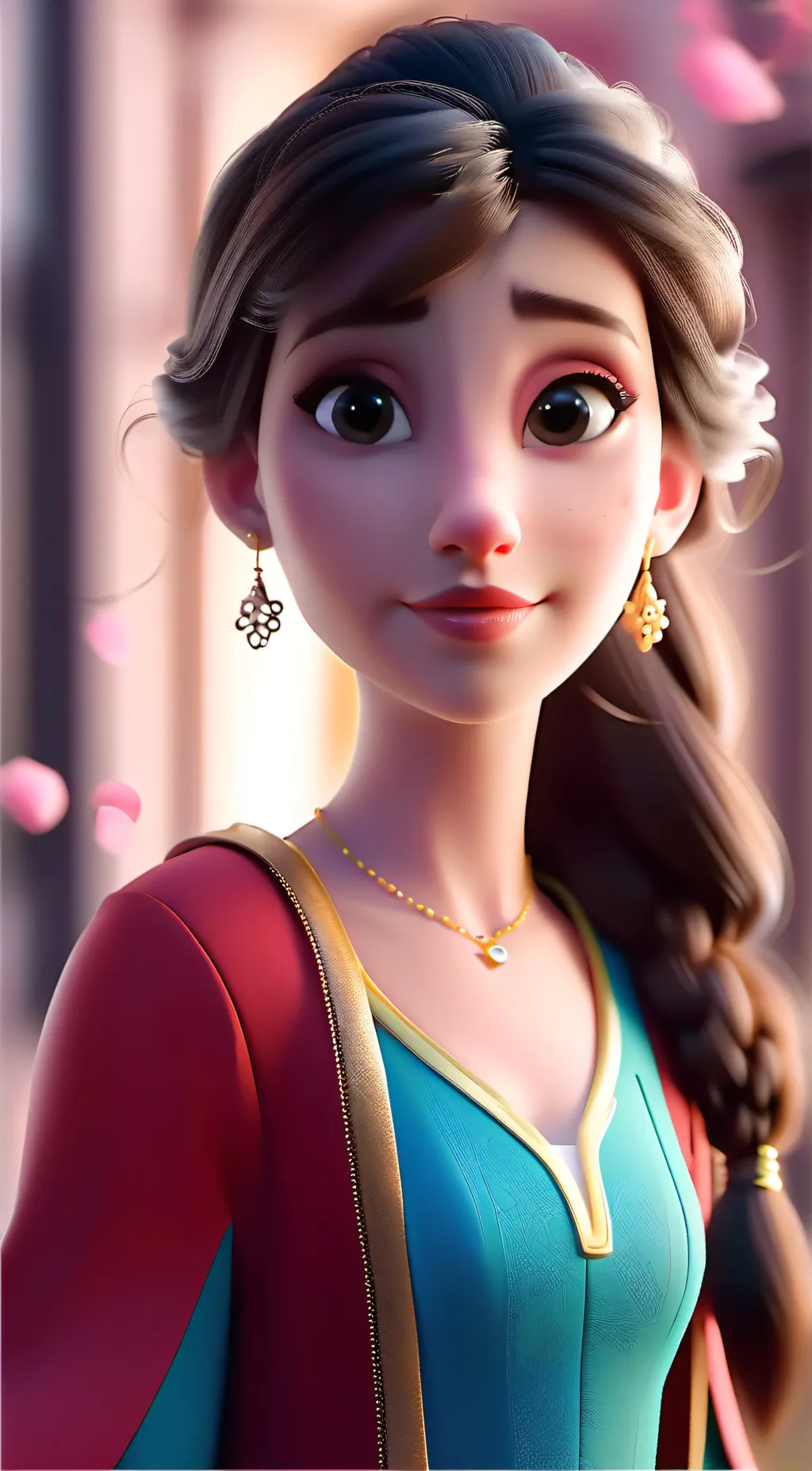 ai character: Sandy background