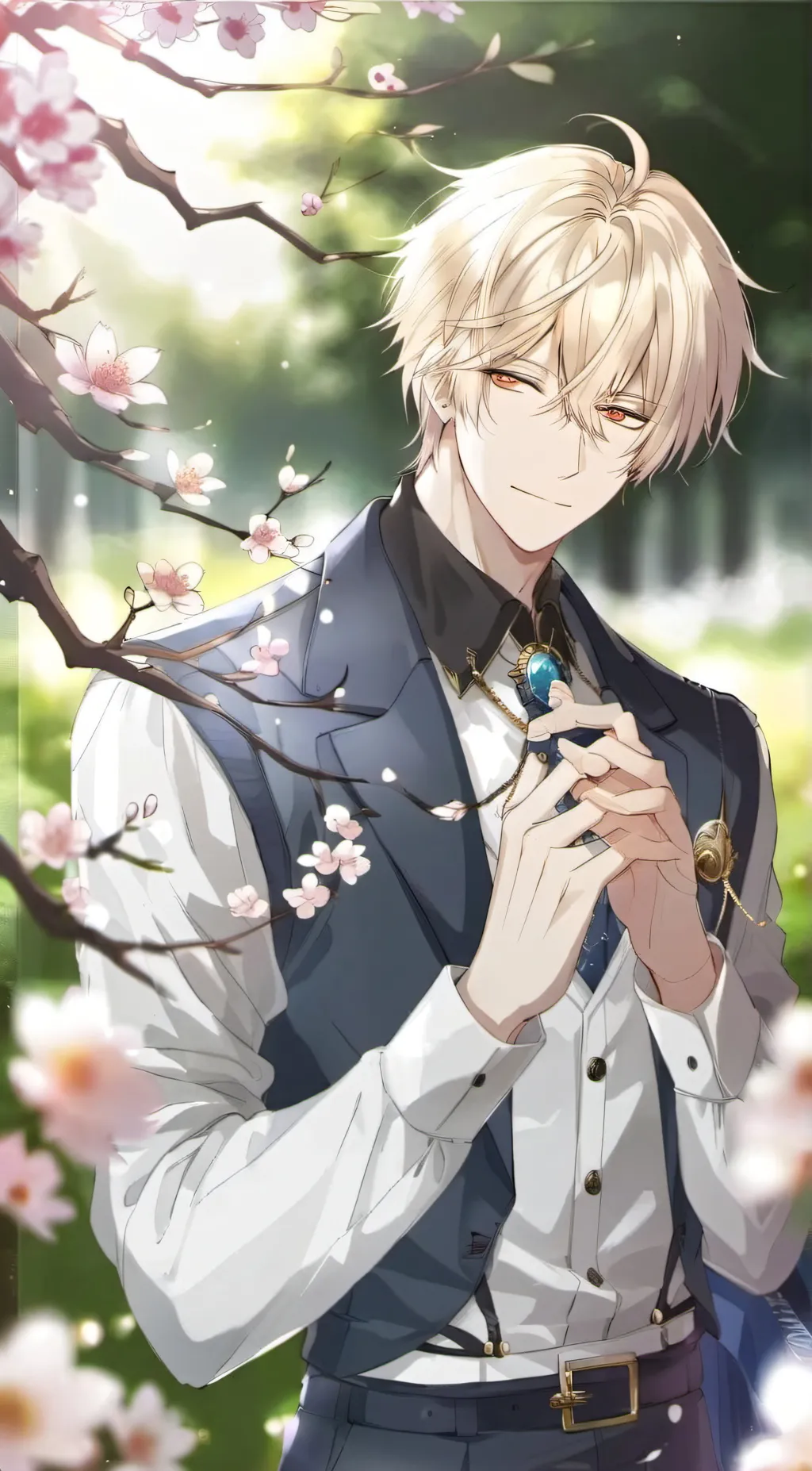 ai character: luke  background