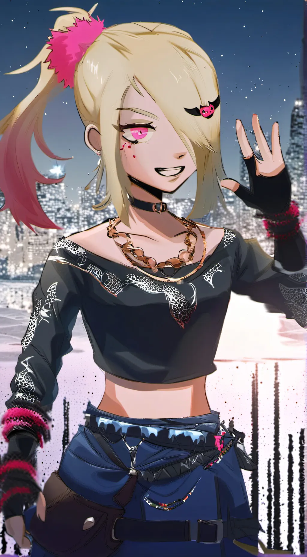 ai character: mela background