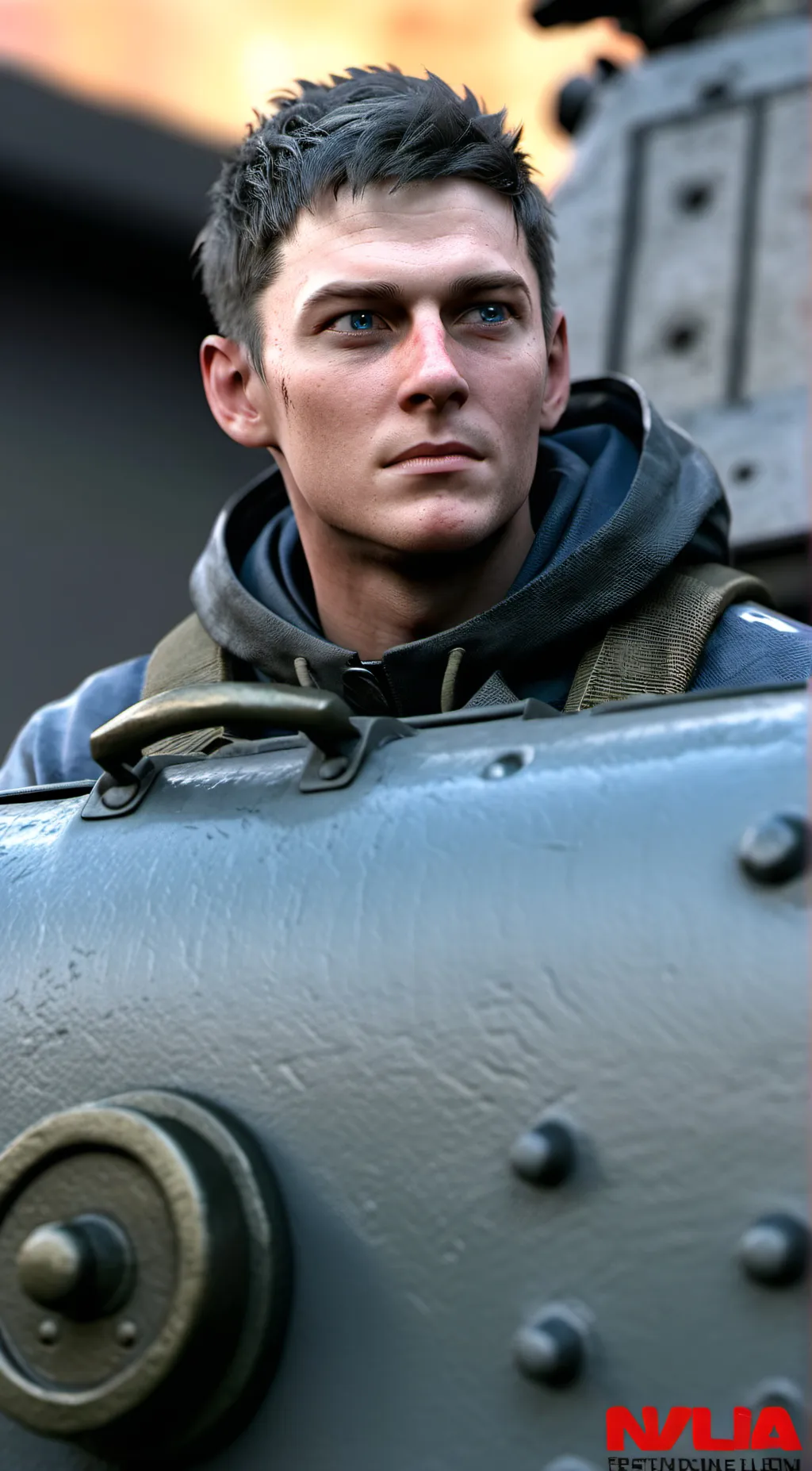 ai character: Norman background