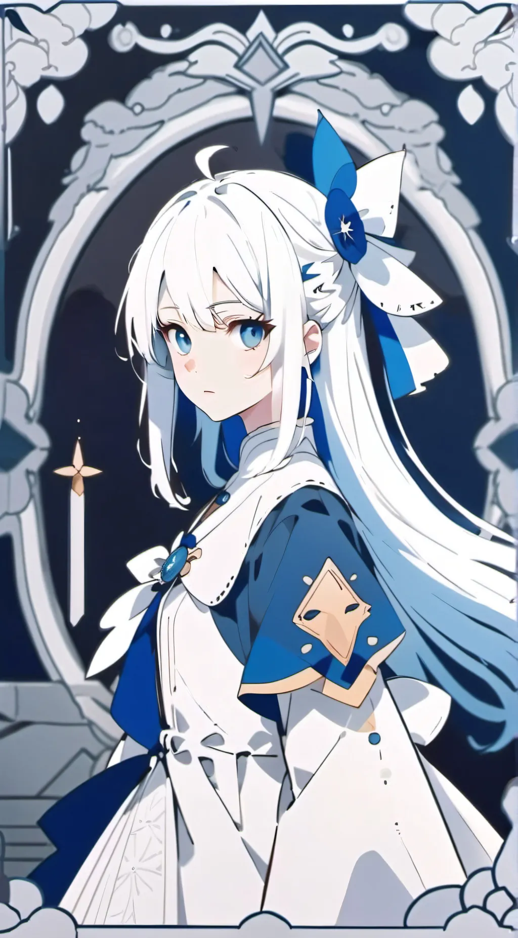 ai character: lily background