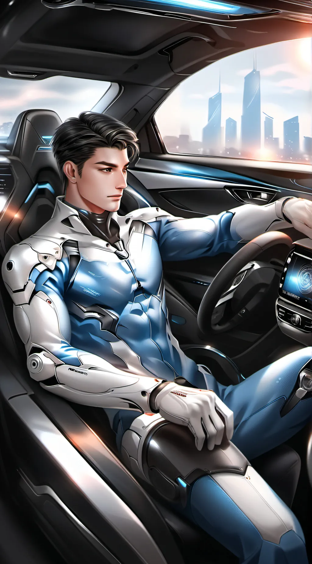 ai character: Kyle background