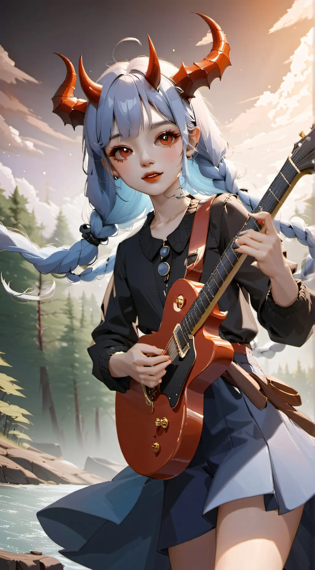 ai character: Tori Ghul background