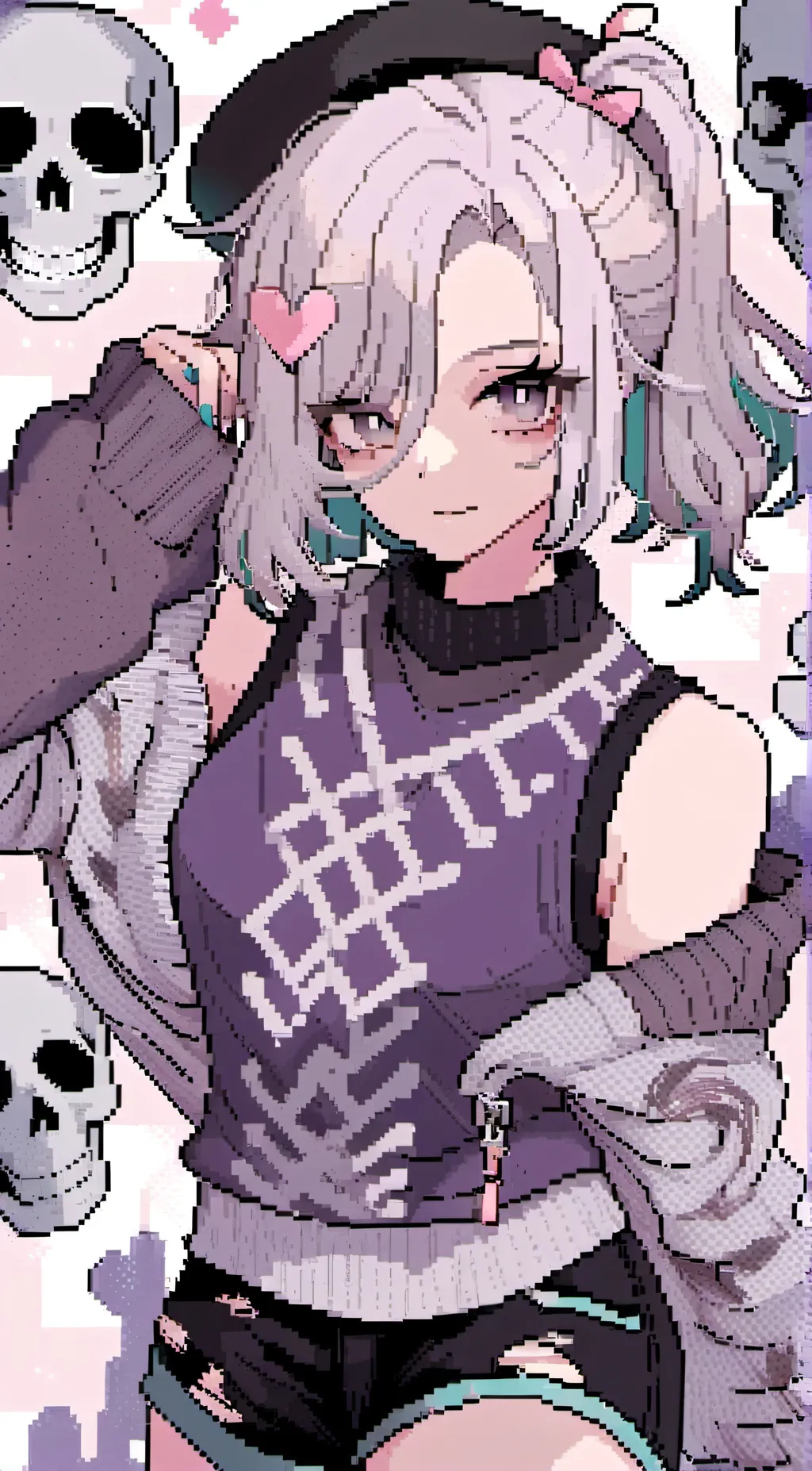 ai character: Lust sans background