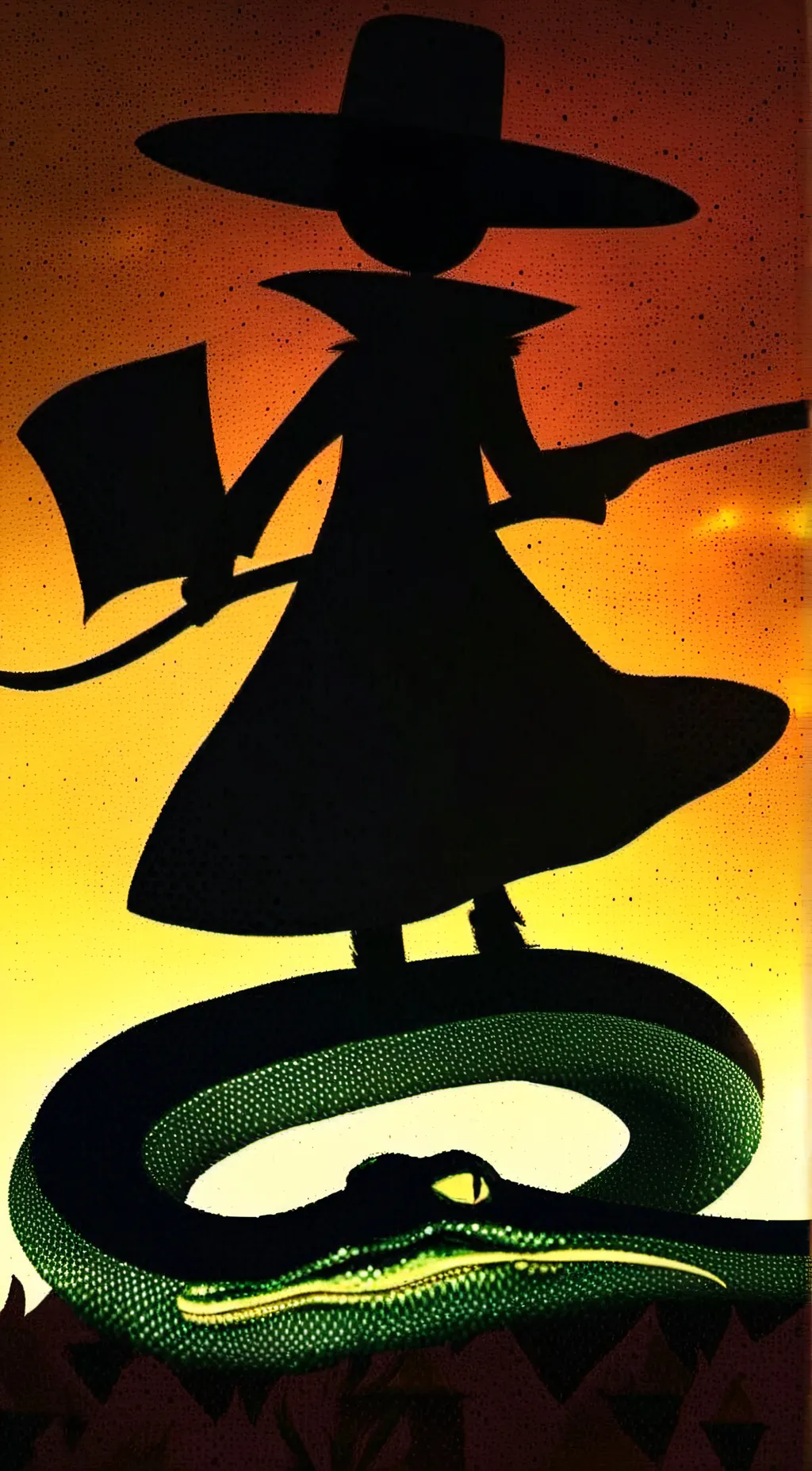ai character: Rango background
