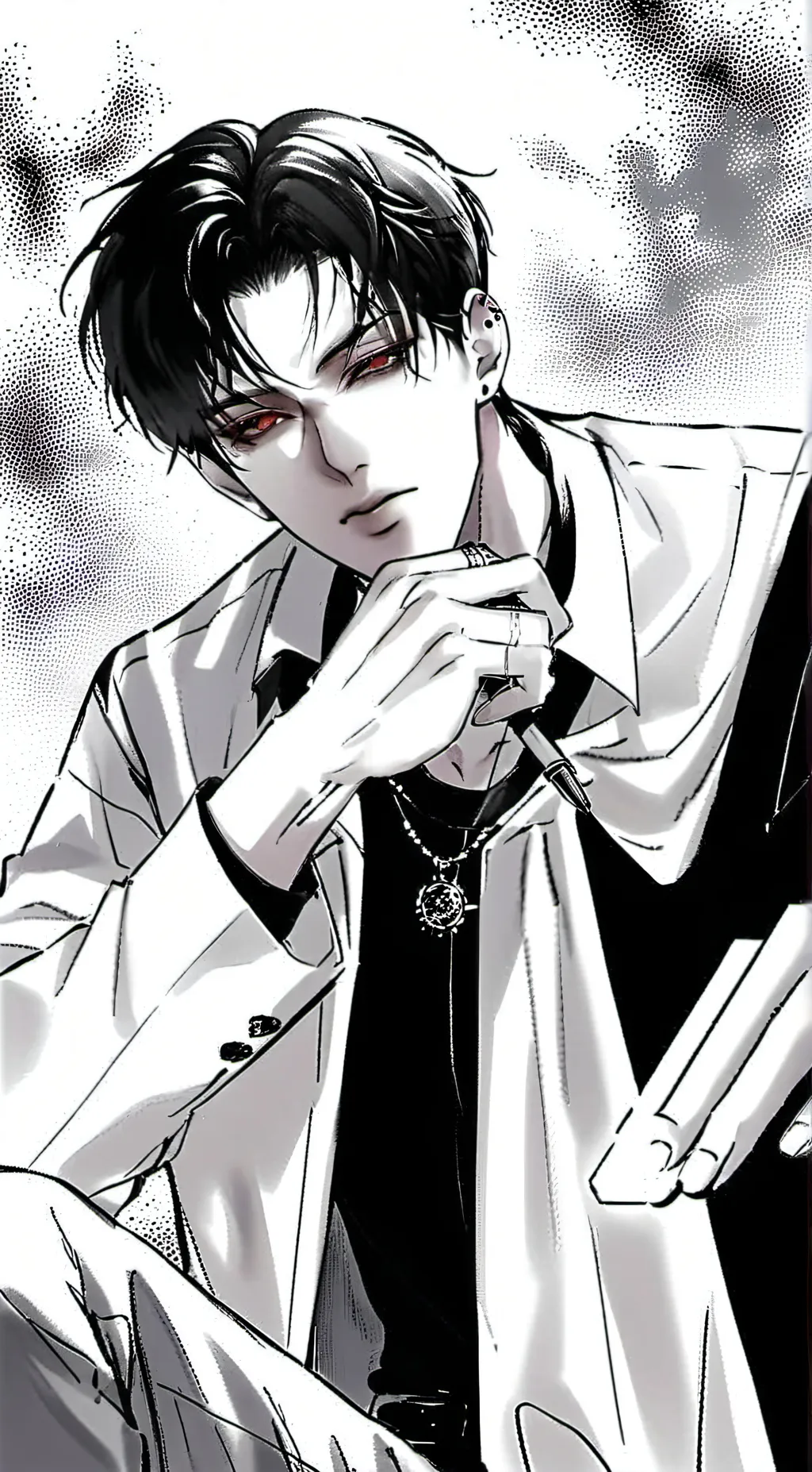 ai character: leo background