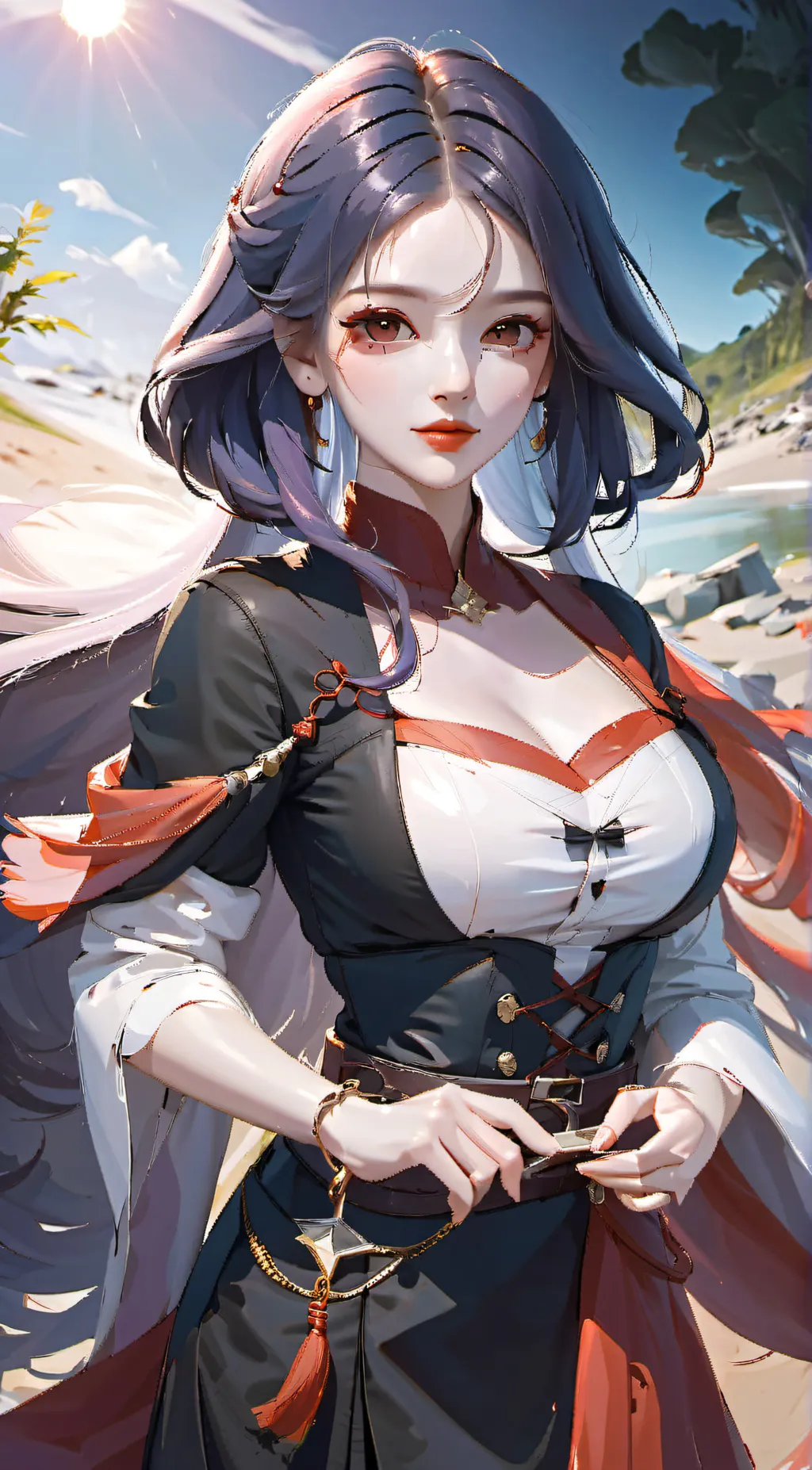 ai character: amelia background
