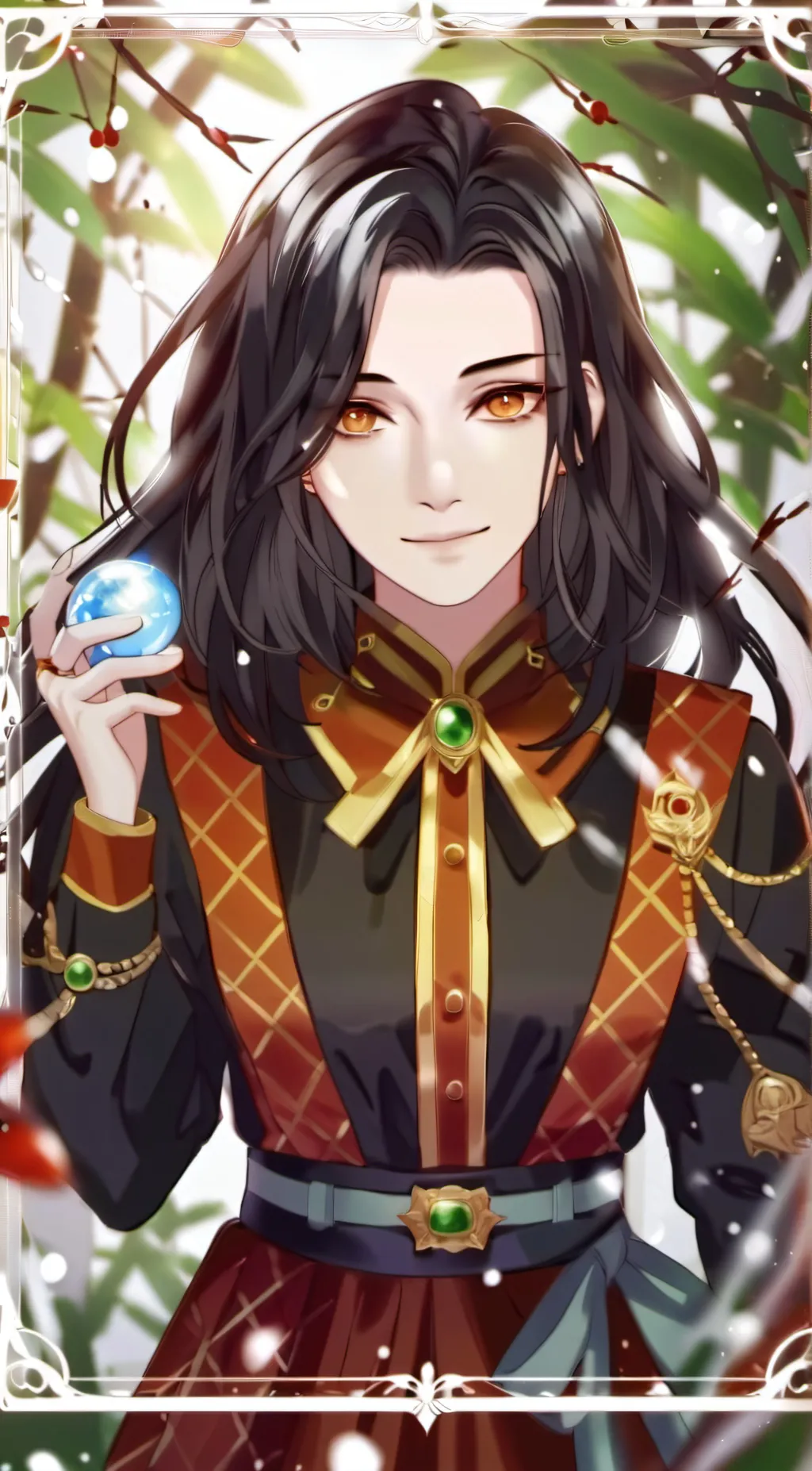 ai character: Violeta background