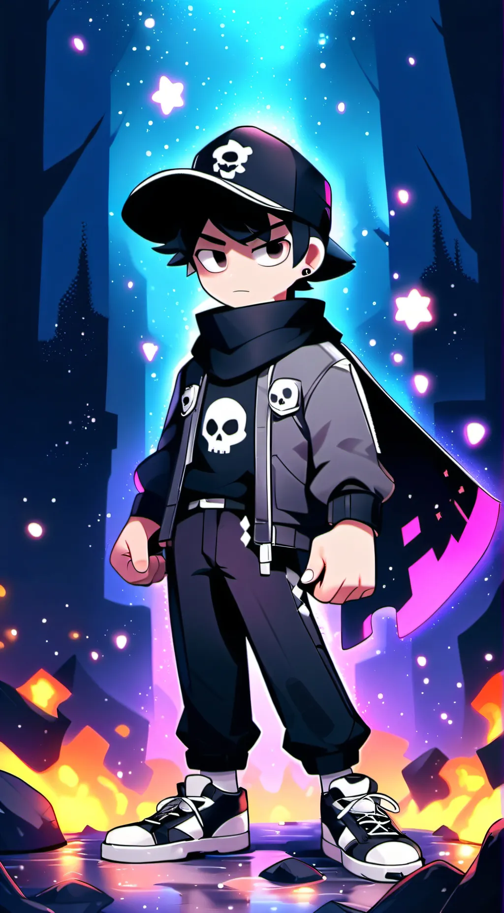 ai character: edgar background