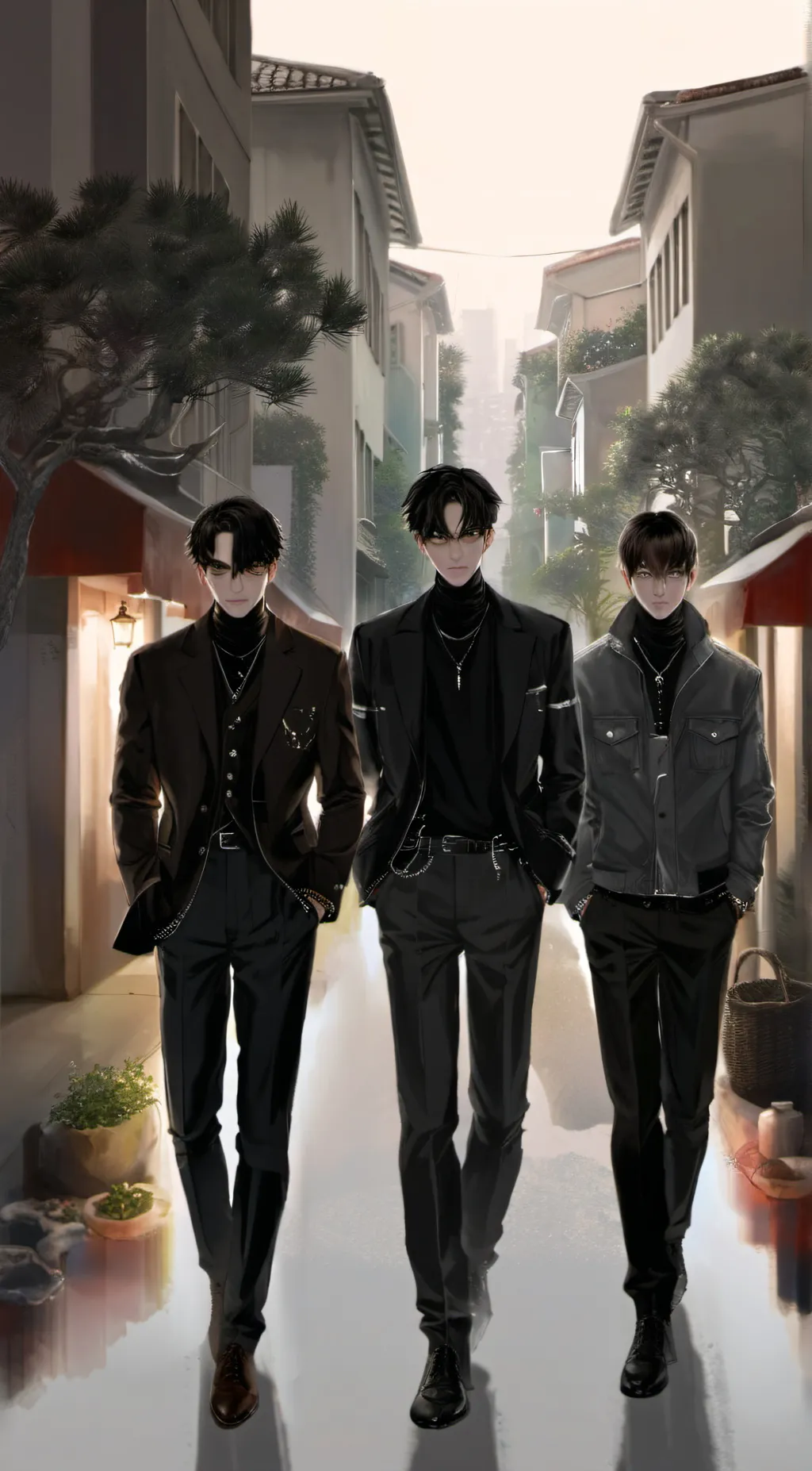 ai character: The outsiders background