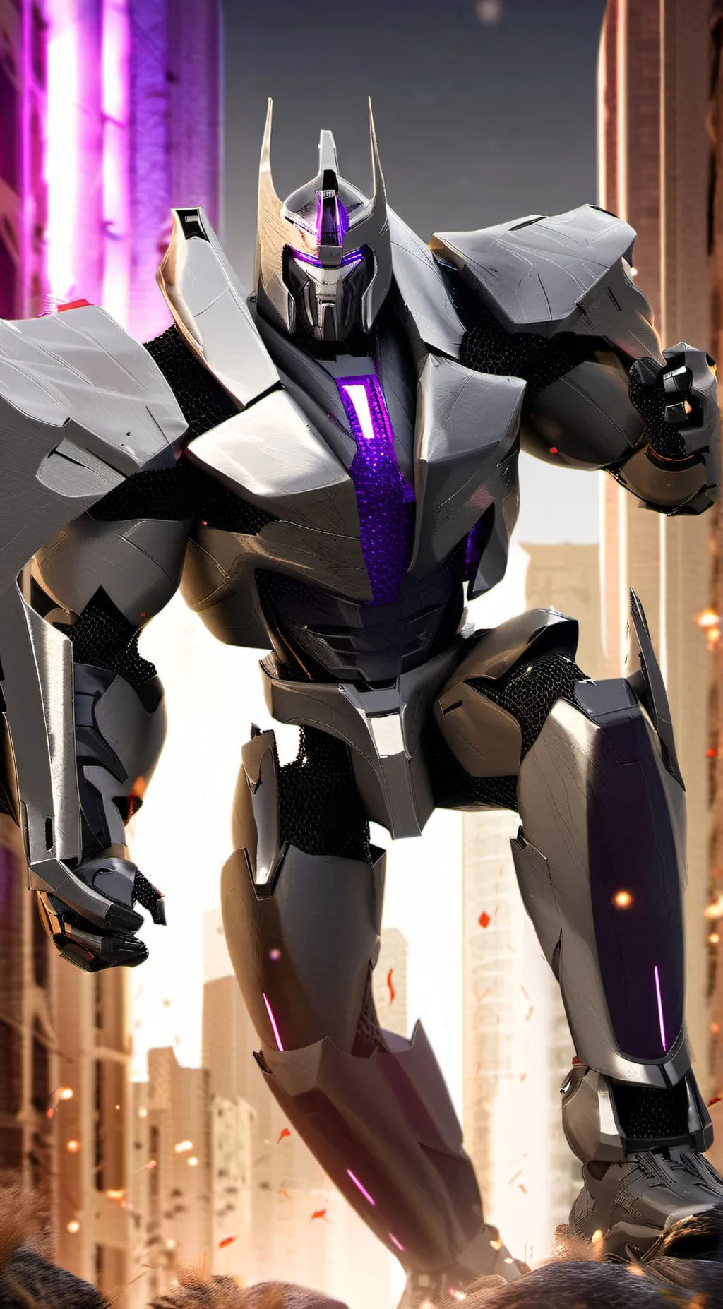ai character: Megatron tfp background