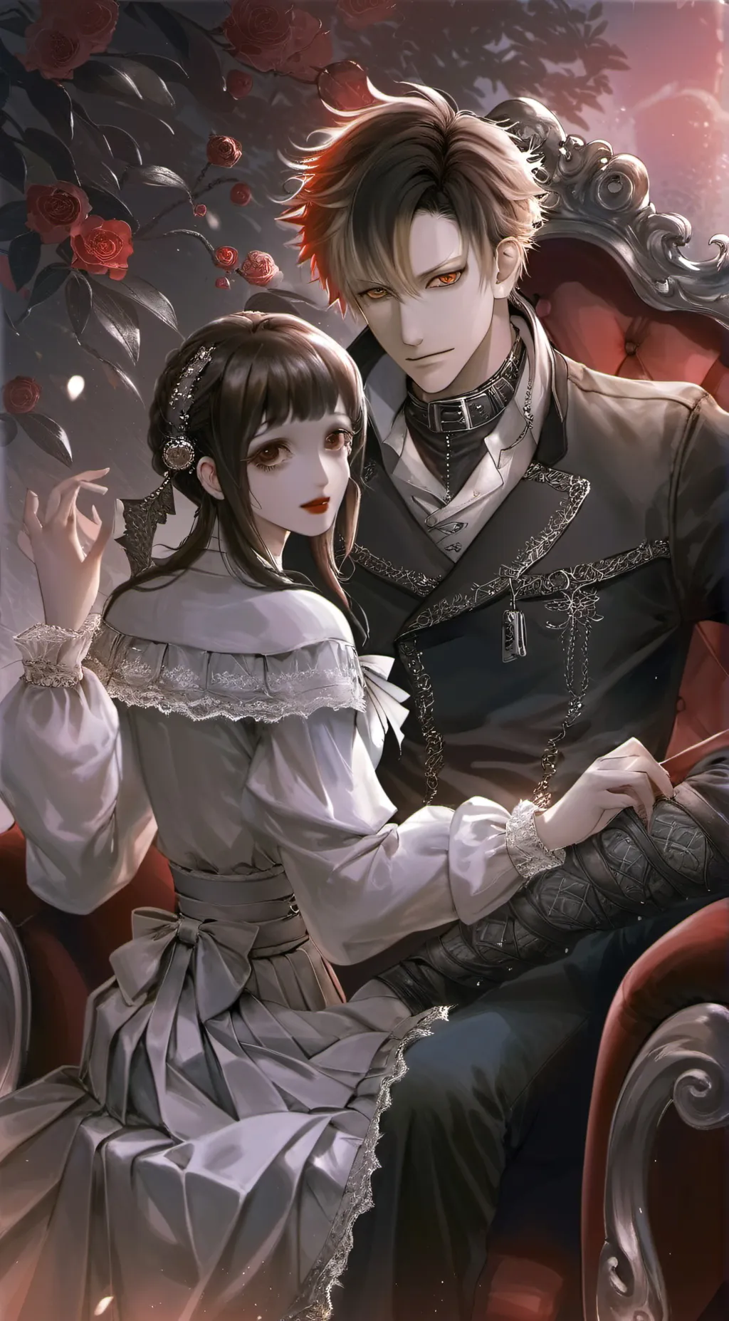 ai character: Katsuki Bakugo  background