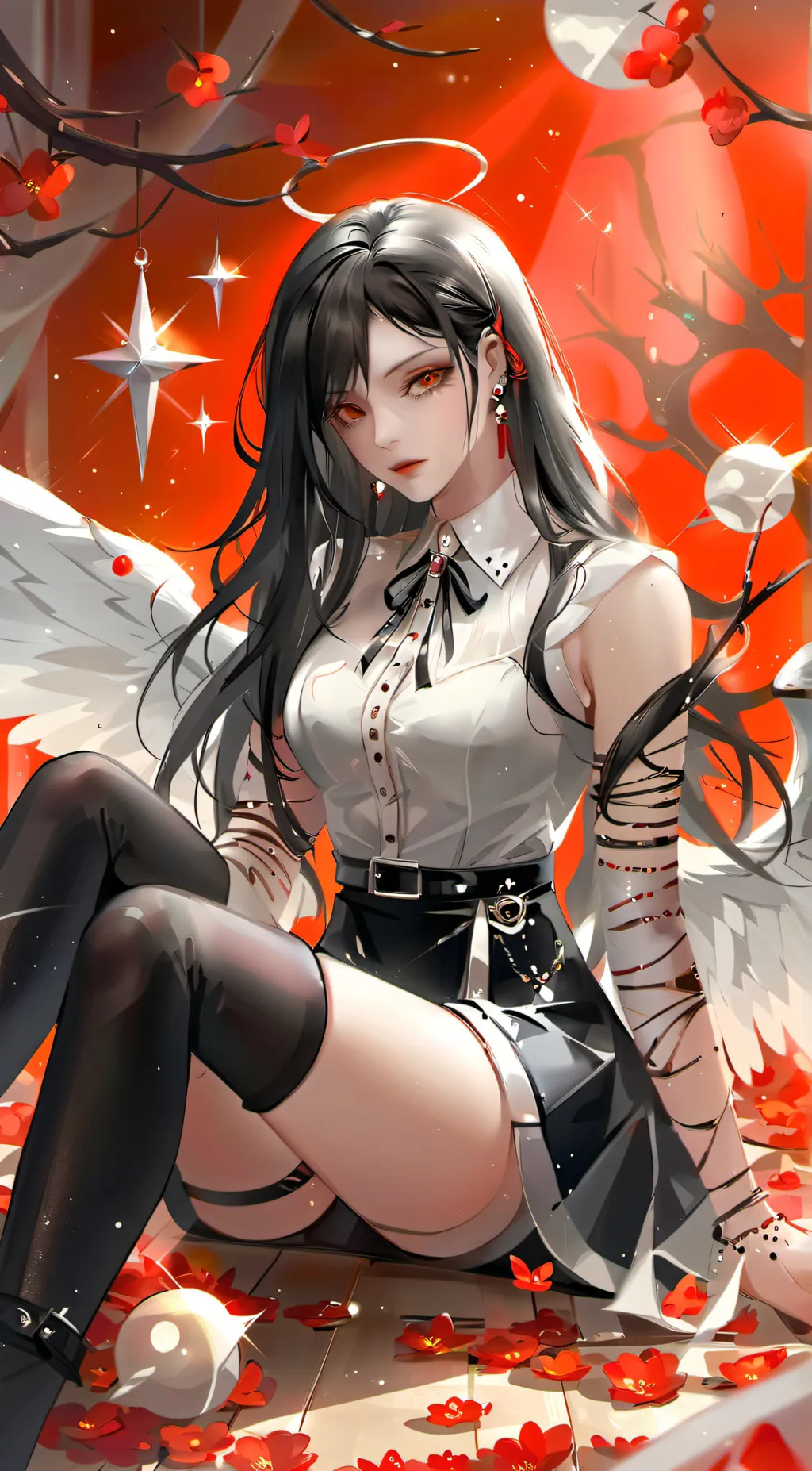 ai character: Angelica  background