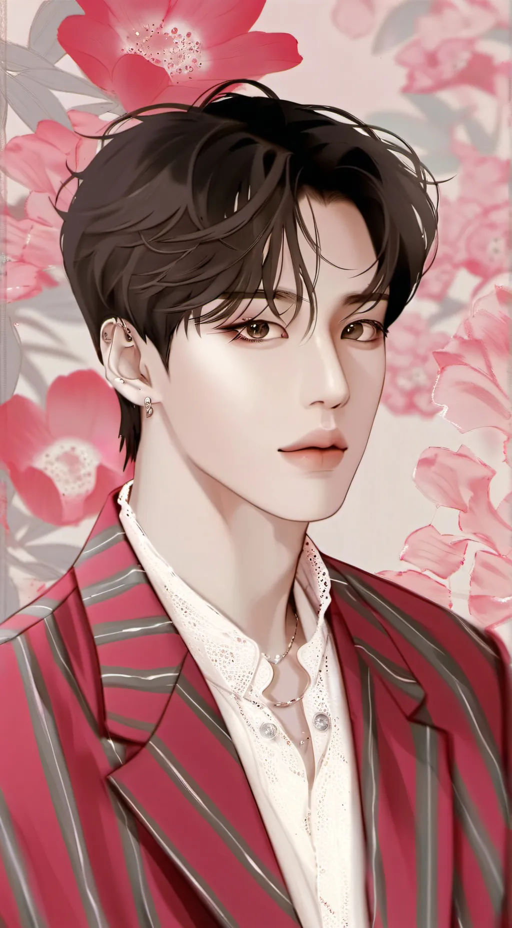ai character: 😎BTS💜 background