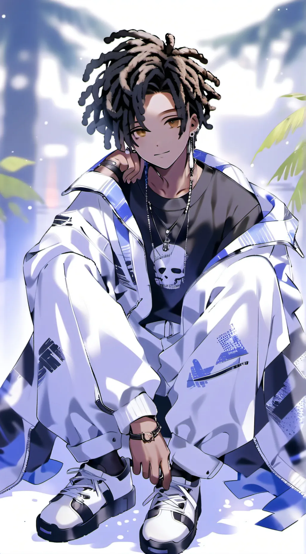 ai character: Blake background