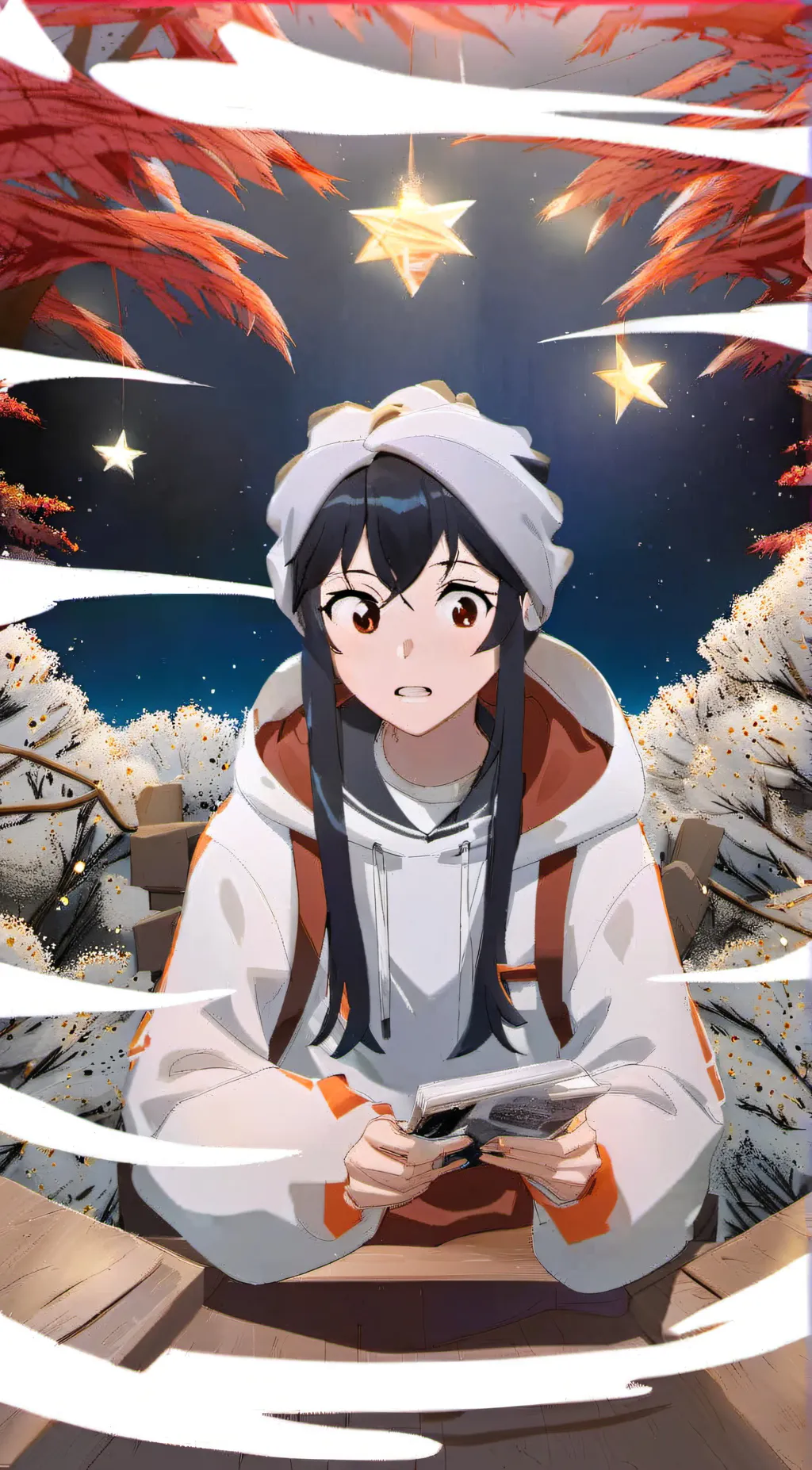ai character: angel background