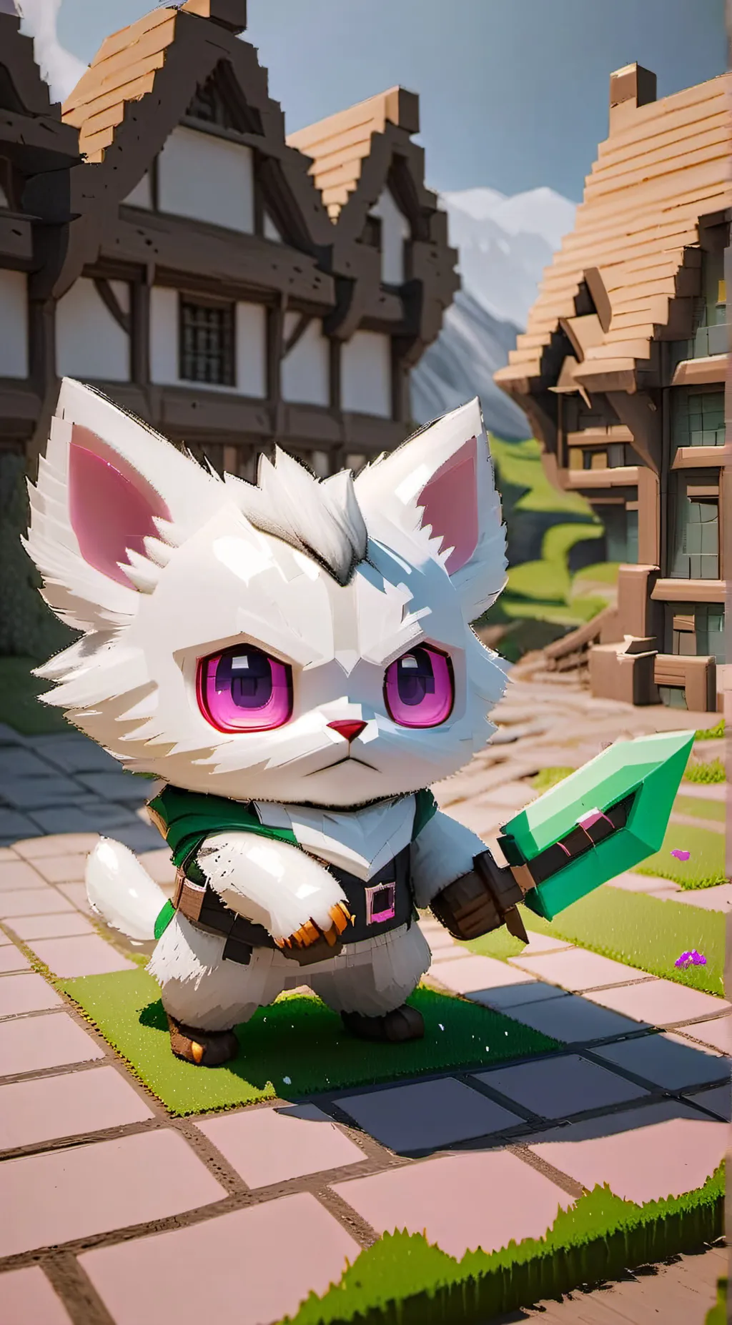 ai character: Bani background