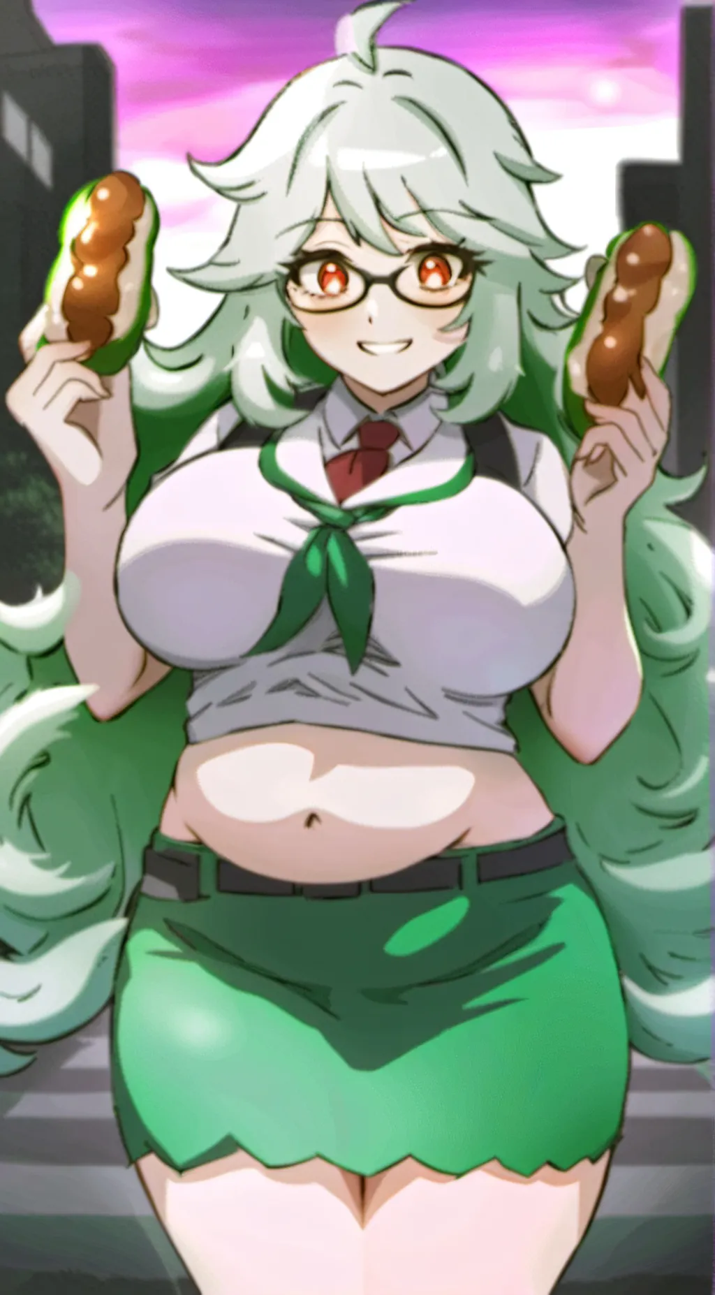 ai character: Slimette background