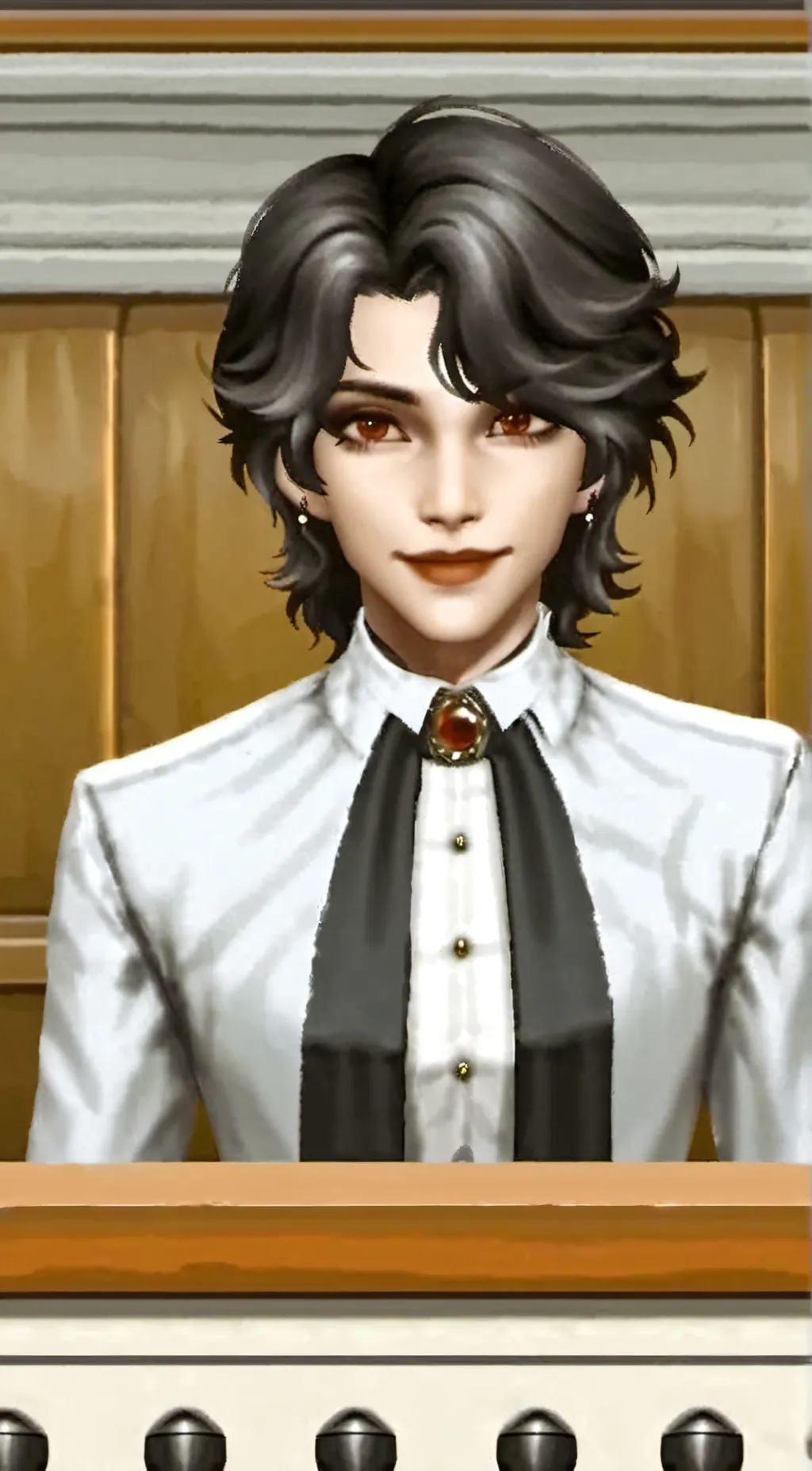 ai character: Damien background