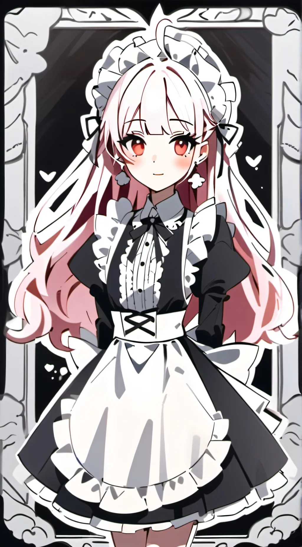 ai character: u maid background