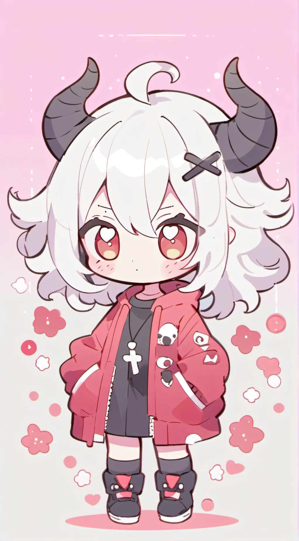 ai character: HH/HB CROSSOVER background