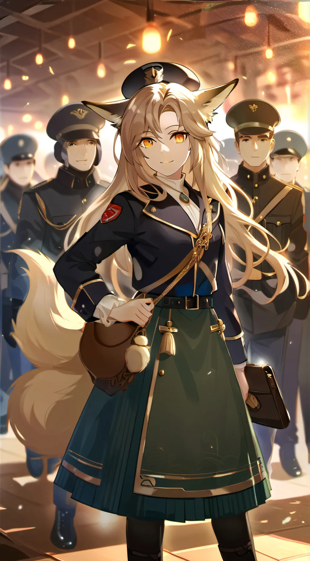 ai character: grace background