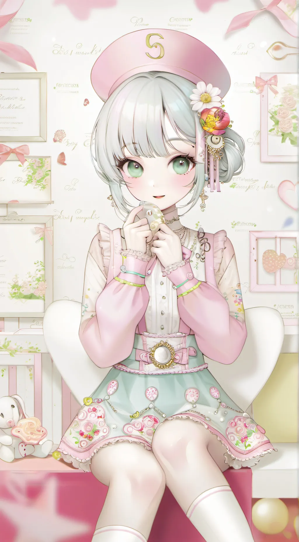 ai character: Marcine background