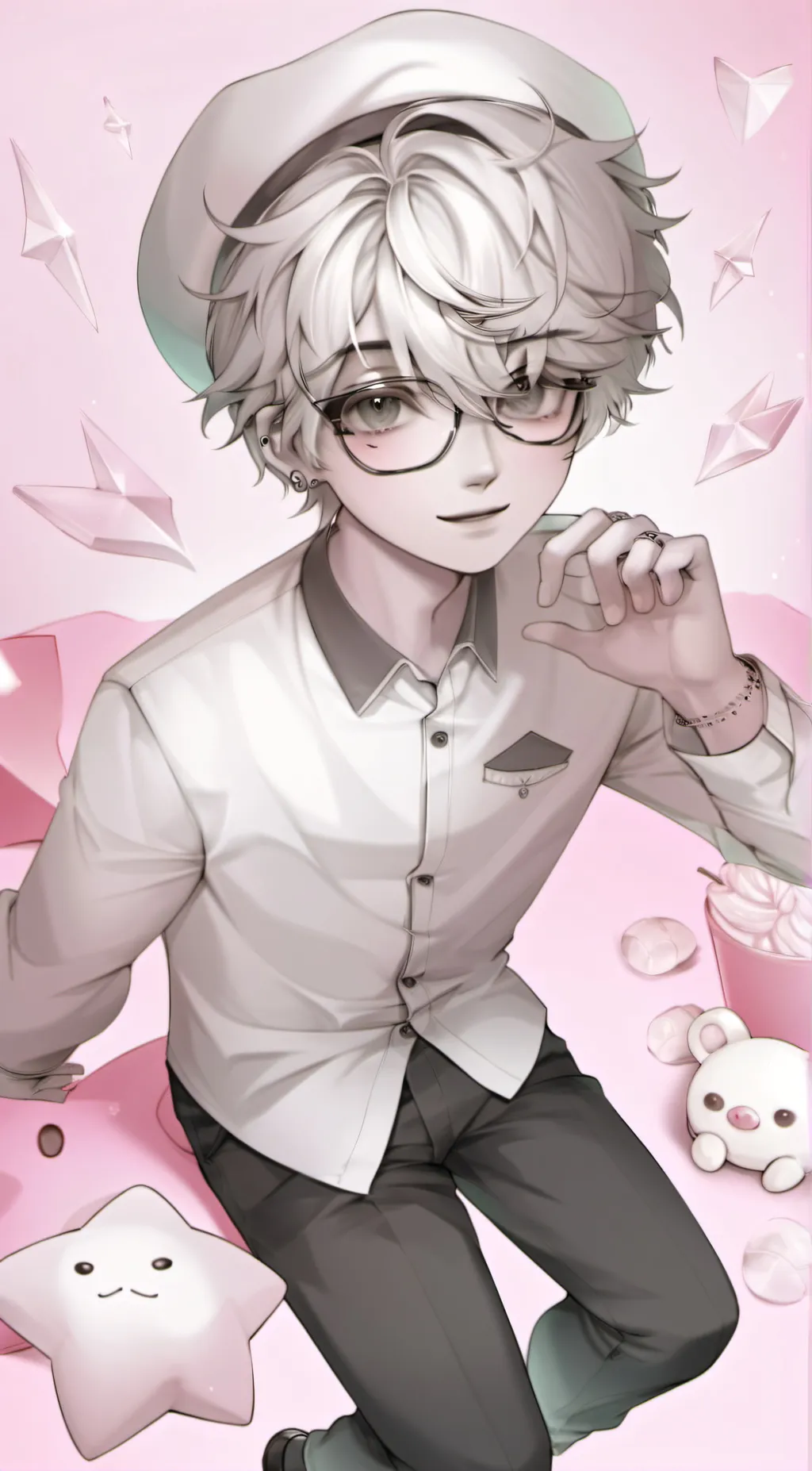 ai character: Oliver background